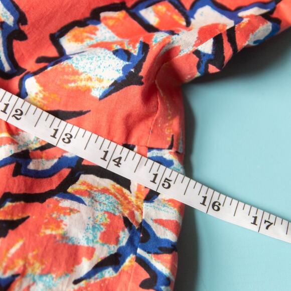 Plenty by Tracy Reese Floral Sleeveless Retro Fit Flare Racerback Dress Sz 10 - Picture 6 of 9